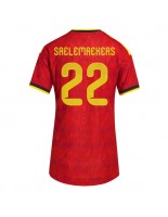 Belgia Alexis Saelemaekers #22 Kotipaita Naisten MM-kisat 2026 Lyhythihainen